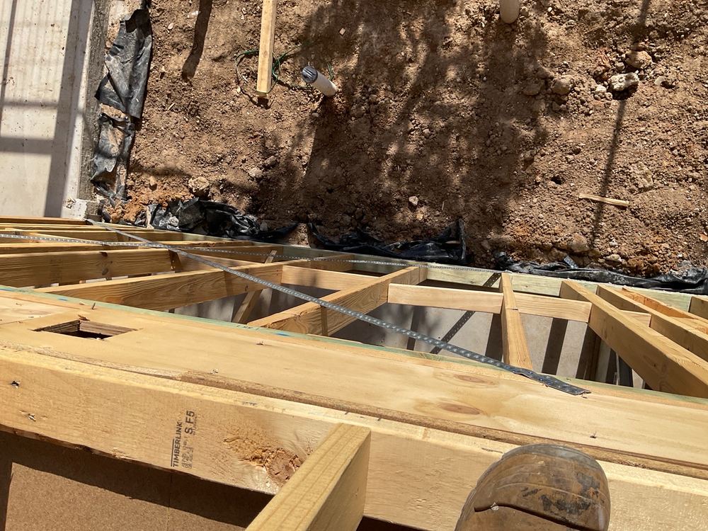 Straps, grips and blocking: frame checks on an Officer home